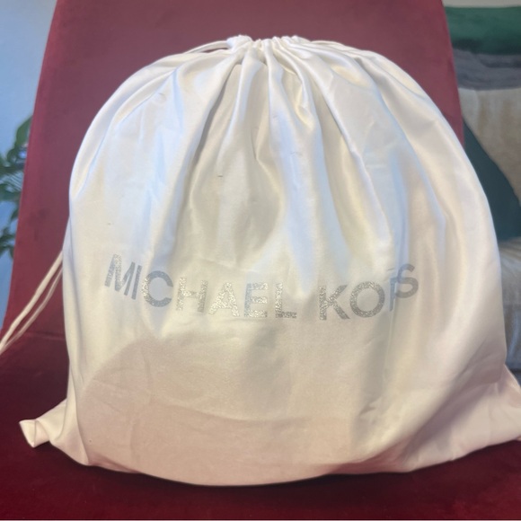 Michael Kors Black Backpack with Gold Details - Picture 9 of 11